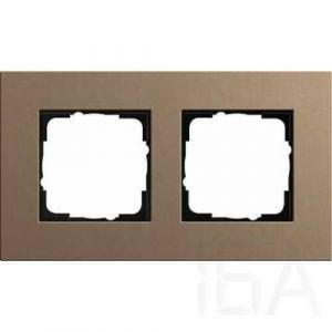 Gira Gira Esprit Linoleum-plywood, 2-es keret, világosbarna, 212221 GIRA kapcsoló 0