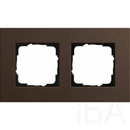 Gira Gira Esprit Linoleum-plywood, 2-es keret, barna, 212223 GIRA kapcsoló 0