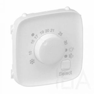 Legrand  Valena Allure Elektronikus termosztát burkolat, Fehér, 755315 Legrand VALENA ALLURE kapcsoló 0