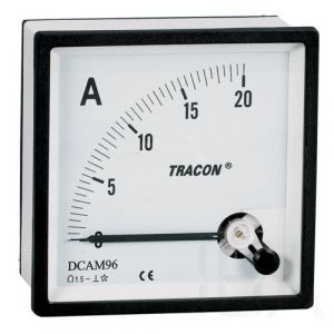 Tracon  Analóg egyenáramú ampermérő közvetlen méréshez, DCAM72-5 Közvetlen egyenáramú árammérő