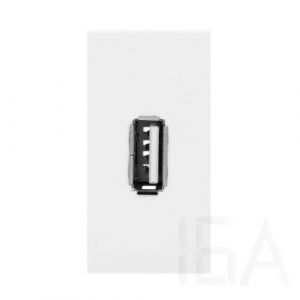 Orno Beépíthető USB dugalj, NOEN, fehér, OR-GM-9010 elosztóhoz Kiegészítők asztalba süllyeszthető elosztóhoz 0