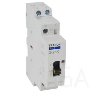 Tracon  Installációs moduláris kontaktor, SHK2-25K Moduláris mágneskapcsoló 0