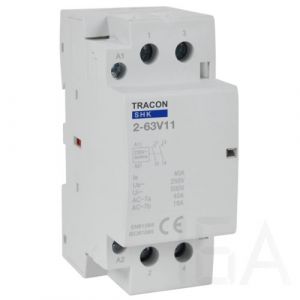 Tracon  Installációs moduláris kontaktor, SHK2-63V11 Moduláris mágneskapcsoló 0