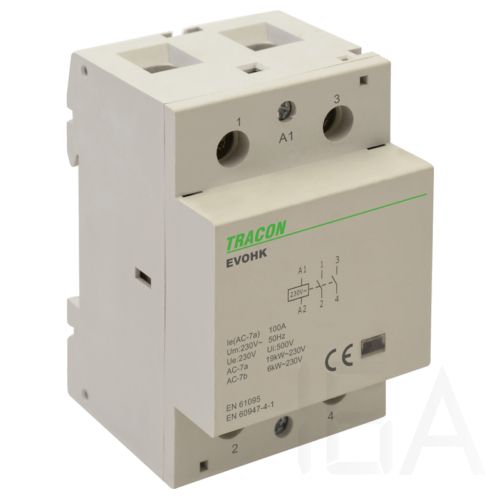 Tracon  Installációs moduláris kontaktor, EVOHK2-80 Moduláris mágneskapcsoló 0