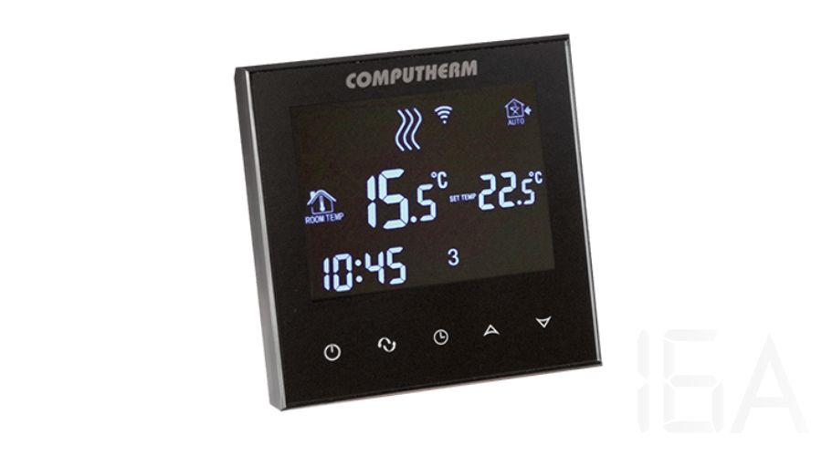 Computherm Computherm Programozható digitális wifi termosztát fűtési rendszerhez, E300 Termosztát 2