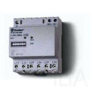Finder  Fogyasztásmérő, 3F, 4KE, 3x230 V, Hiteles Elektronikus fogyasztásmérő 0