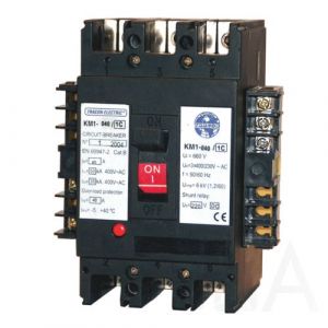 Tracon  Kompakt megszakító, 230V AC munkaáramú kioldóval, KM1-040/1A Kompakt megszakító 0