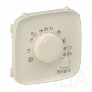 Legrand  Valena Allure Elektronikus termosztát burkolat, Elefántcsont, 755316 Legrand VALENA ALLURE kapcsoló 0