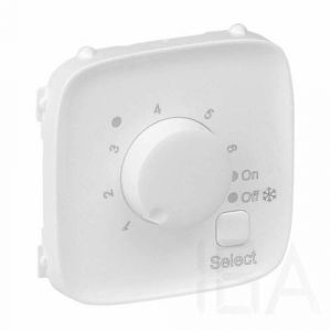 Legrand  Valena Allure Padlófűtés termosztát burkolat, Fehér, 755325 Legrand VALENA ALLURE kapcsoló 0