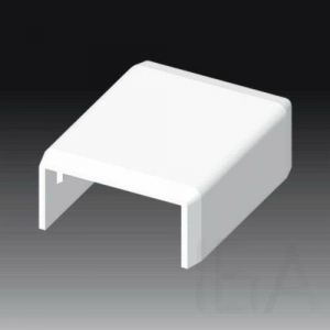 Kopos illesztés takaró kábelcsatornához, 32x15mm-es, műanyag, fehér, 8602 HB Kiegészítők fehér mini kábelcsatornához 0