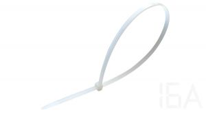 Tracon  Kábelkötegelő, normál, natúr, 75×2.2mm, 80PR Hagyományos kábelkötegelő 3