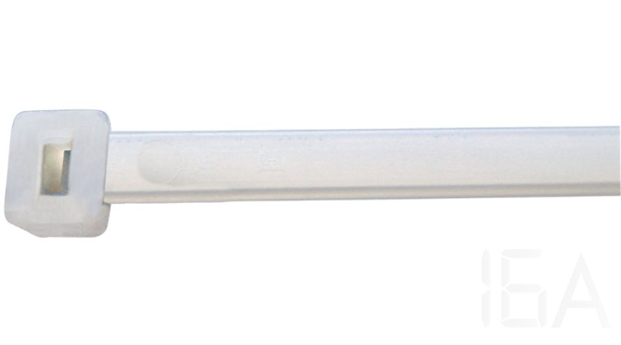 Tracon  Kábelkötegelő, normál, natúr, 75×2.2mm, 80PR Hagyományos kábelkötegelő 2