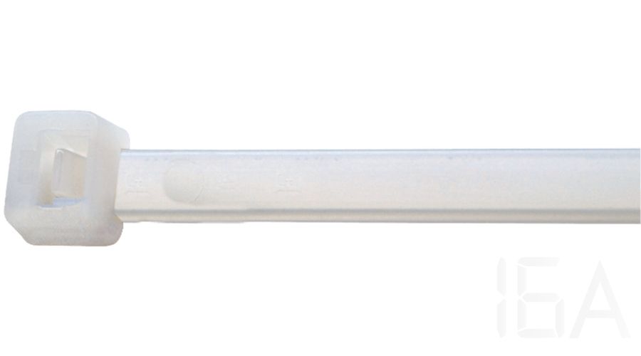Tracon  Kábelkötegelő, normál, natúr, 75×2.2mm, 80PR Hagyományos kábelkötegelő 4