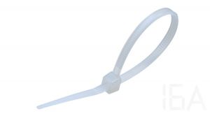 Tracon  Kábelkötegelő, normál, natúr, 135×2.6mm, 130PR Hagyományos kábelkötegelő 3