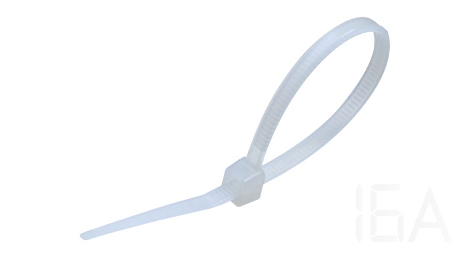 Tracon  Kábelkötegelő, normál, natúr, 140×3.6mm, 150PR Hagyományos kábelkötegelő 3