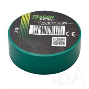 Tracon   Z10 Szigetelőszalag, zöld Szigetelőszalag és tömítőanyag