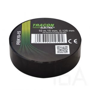 Tracon  FEK10-15 Szigetelőszalag, fekete Szigetelőszalag és tömítőanyag 0