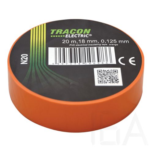 Tracon   N20 Szigetelőszalag, narancs Szigetelőszalag és tömítőanyag 0