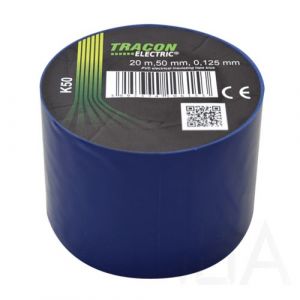 Tracon  K50 Szigetelőszalag, kék Szigetelőszalag és tömítőanyag 0
