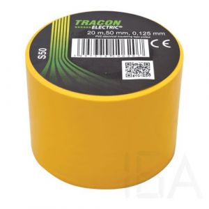 Tracon   S50 Szigetelőszalag, sárga Szigetelőszalag és tömítőanyag 0