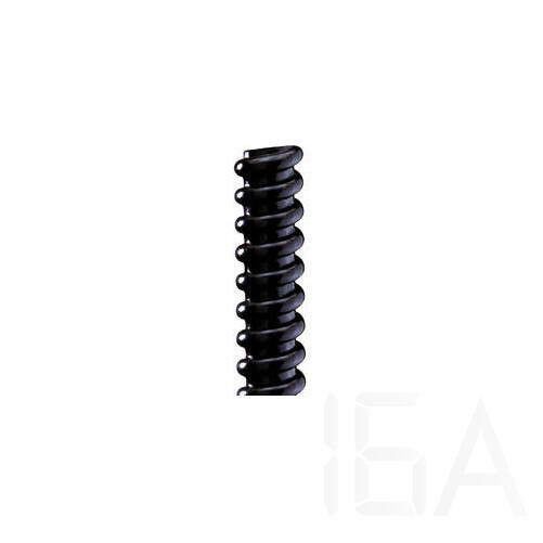 Gewiss Gewiss gégecső, 14mm-es Diflex, gumírozott, fekete, PVC, spirális, DX30114 DIFLEX gumírozott gégecső 0