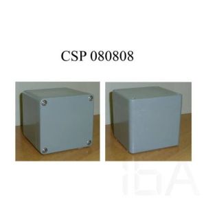 Csatári plast CSP 080808 poliészter doboz, üres CSATÁRI PLAST CSP típusú üres doboz 0