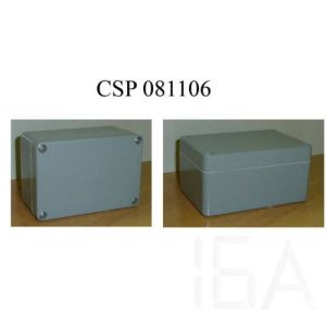 Csatári plast CSP 081106 poliészter doboz, üres CSATÁRI PLAST CSP típusú üres doboz 0