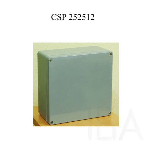 Csatári plast CSP 252512 poliészter doboz, üres CSATÁRI PLAST CSP típusú üres doboz 0