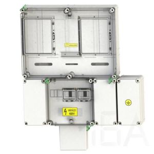 Csatári plast PVT 6075 Á-V Fm-K KF fogyasztásmérő szekrény ÚJ Csatári mérőszekrény, direkt mérőhelyek 0