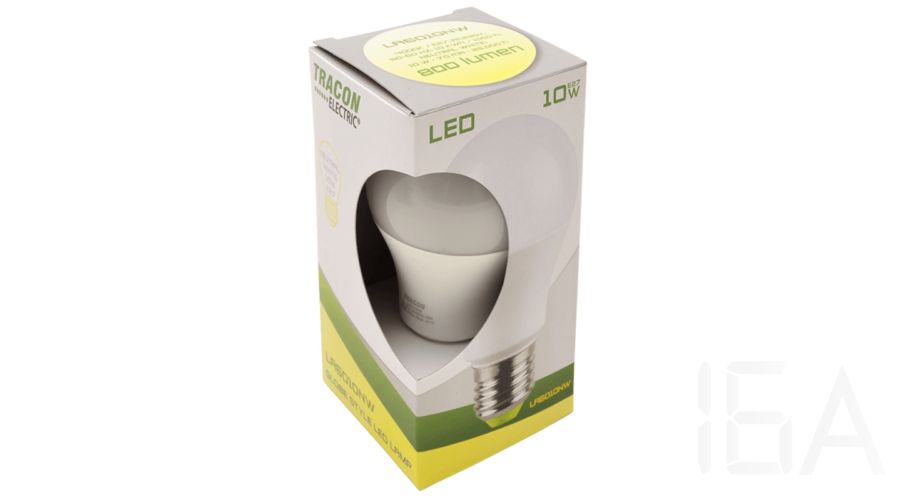 Tracon  LA6010NW Gömb burájú LED fényforrás 10W E27 LED izzó 2