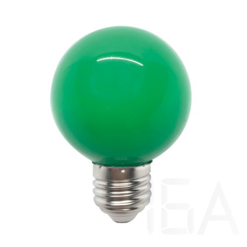Elmark LED lámpa gömb G60 3W E27 zöld, 99LED823 E27 LED izzó 0