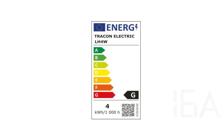 Tracon  LED fényforrás, LH4W E14 LED izzó 1