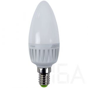 Tracon  LGYD6NW Fényerő-szabályozható gyertyaburájú LED fényforrás 6W E14 LED izzó 0