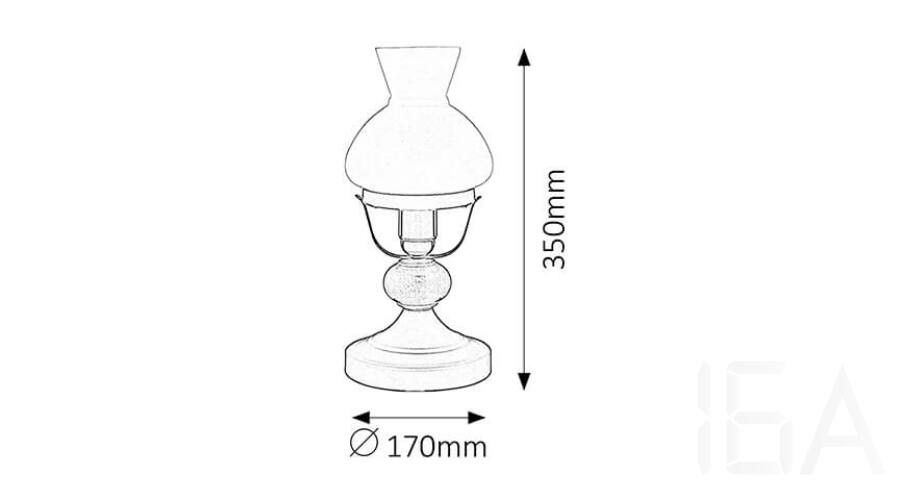 Rábalux  7072 Petronel asztali lámpa, H33,5cm Asztali lámpa 2