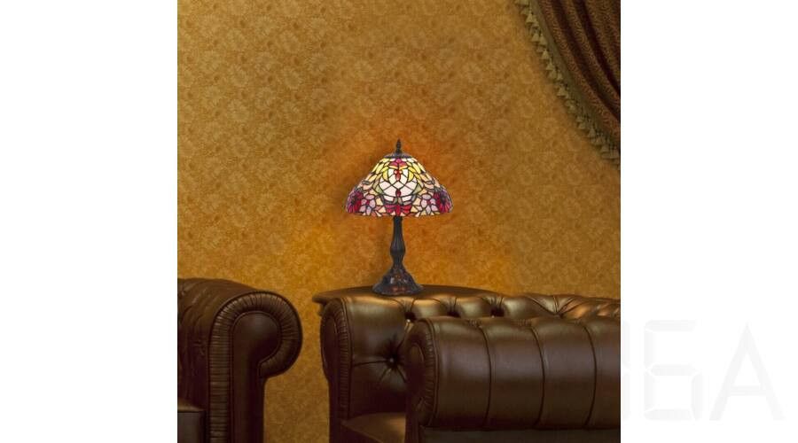 Rábalux  8090 Mirella, Tiffany asztali lámpa, E27 1x60W Asztali lámpa 2