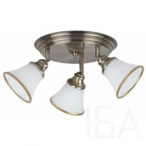 Rábalux  6548 Grando mennyezeti lámpa, 3*E14, 40W, bronz Fürdőszoba lámpa 0