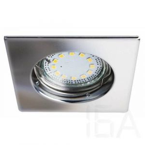 Rábalux  1053 Lite, szpot GU10 3W LED fix, 3-as szett, négyzet Süllyesztett fix spot lámpa 0