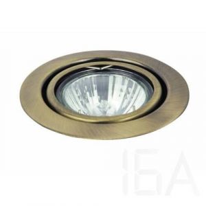 Rábalux  1095 Spot relight, kör bill. GU5.3, 12V, bronz Süllyesztett billenő spot lámpa 0