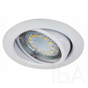 Rábalux  1049 Lite, szpot GU10 3W LED billenthető, 3-as szett, kerek Süllyesztett billenő spot lámpa 0