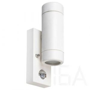 Rábalux  8839 Medina kültéri fali lámpa, mozgásérzékelős, fehér, GU10 Kültéri fali lámpa 0
