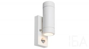 Rábalux  8839 Medina kültéri fali lámpa, mozgásérzékelős, fehér, GU10 Kültéri fali lámpa 1