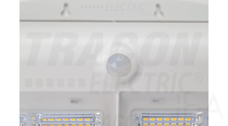 Tracon  Napelemes LED fali világítótest mozgásérzékelővel, fehér, LSLBW7W Kültéri mozgásérzékelős lámpa 3