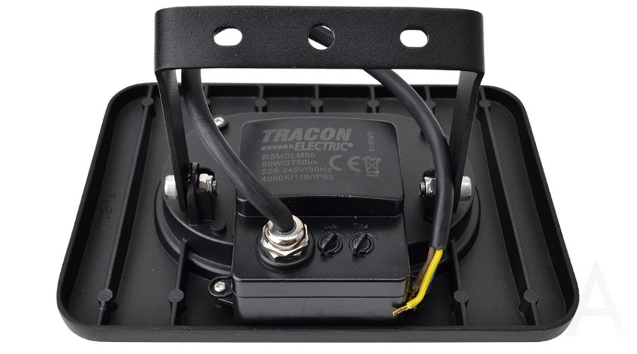 Tracon   RSMDLM50 SMD fényvető mozgásérzékelővel, fekete LED reflektor 2
