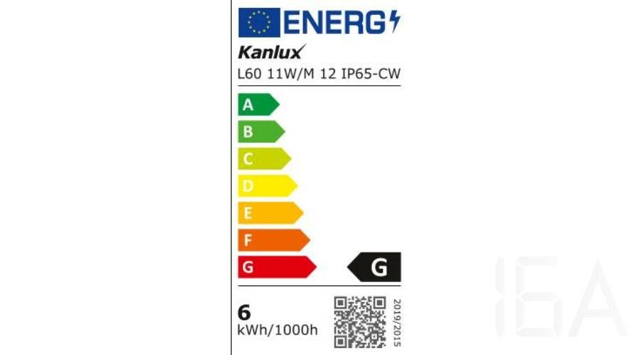 Kanlux  LED szalag, L60 11W/M, 12IP65-CW Kültéri LED szalag 1